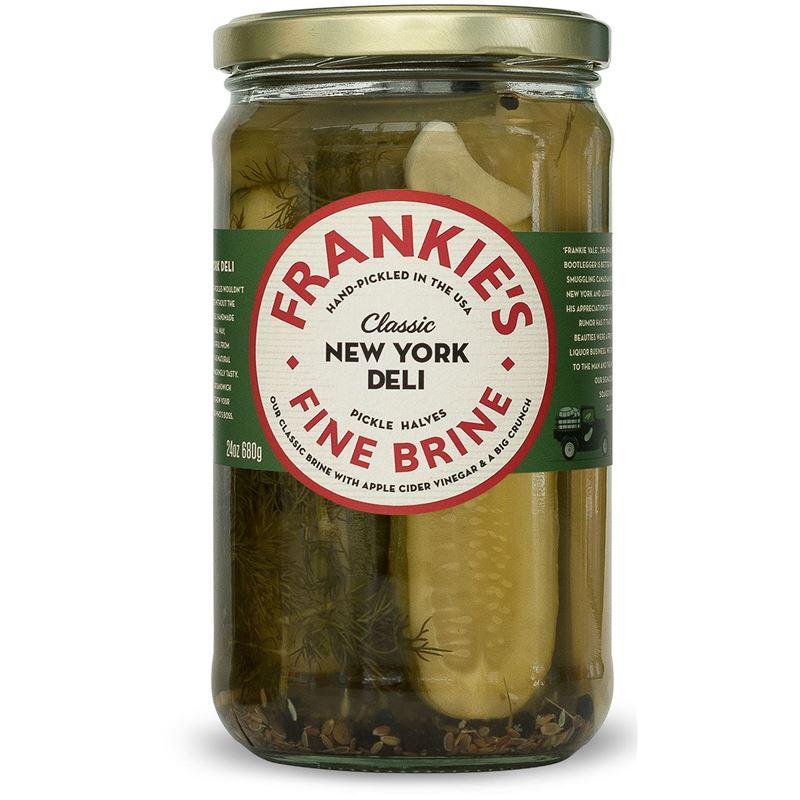 Frankies Fine Brine – New York City Deli Pickle 680g (Made in the U.S.A)