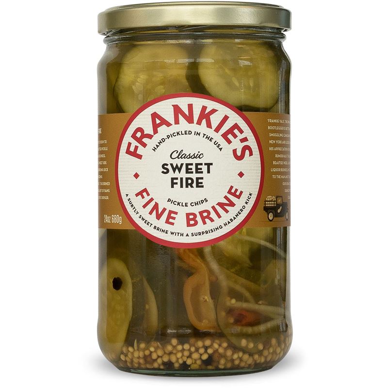 Frankies Fine Brine – Sweet Fire Pickle 680g (Made in the U.S.A)