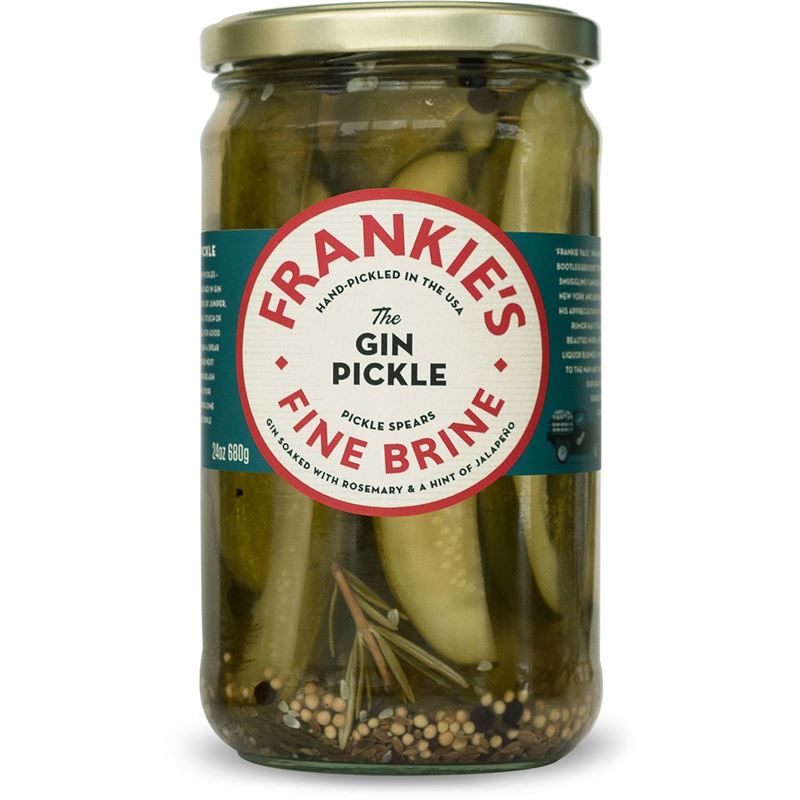 Frankies Fine Brine – The Gin Pickle 680g (Made in the U.S.A)