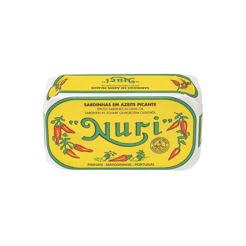 Nuri – Spiced Sardines in Olive Oil 125g (Product of Portugal)