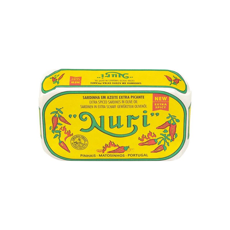 Nuri – Sardines Extra Spicy 125g