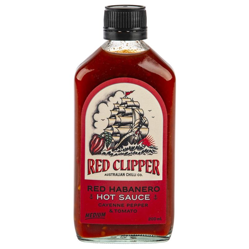 Red Clipper Chilli Co – Red Habanero Cayenne & Tomato Sauce 200ml