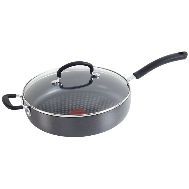 Tefal – Hard Anodised Specialty Non Stick Saute Pan with Lid 30cm