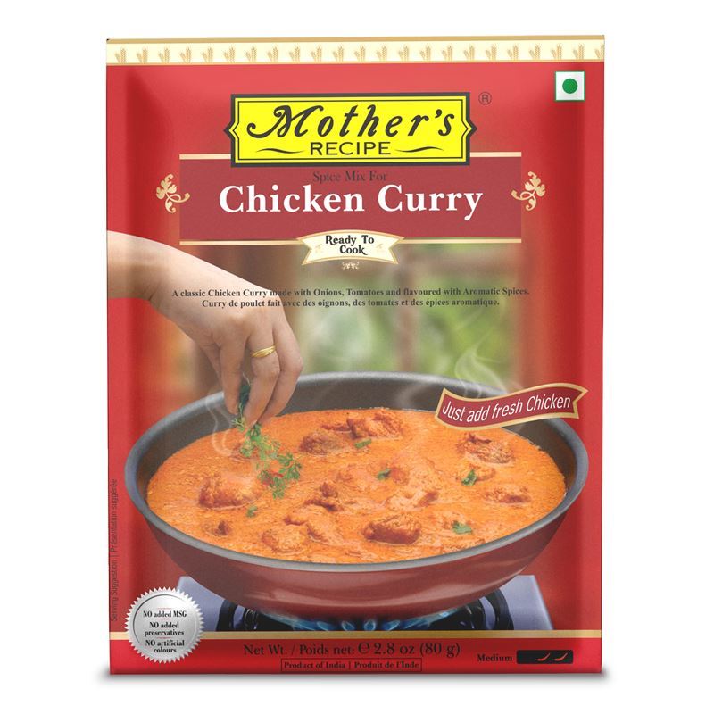 Mother’s Recipe – Chicken Curry Mix 80g