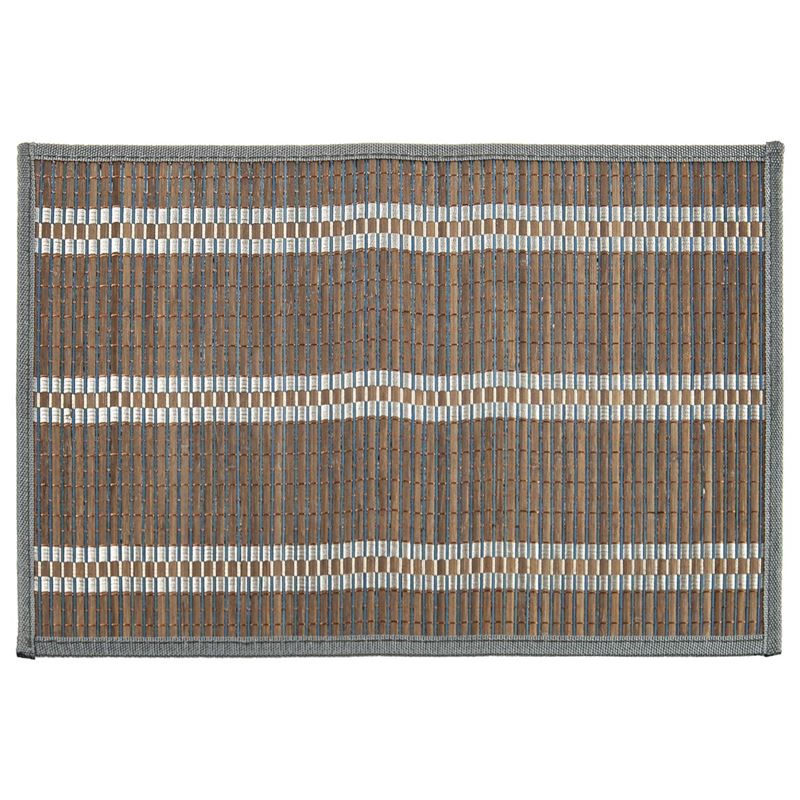 Urban Colours – Grey/Silver 30x45cm Bamboo Placemat