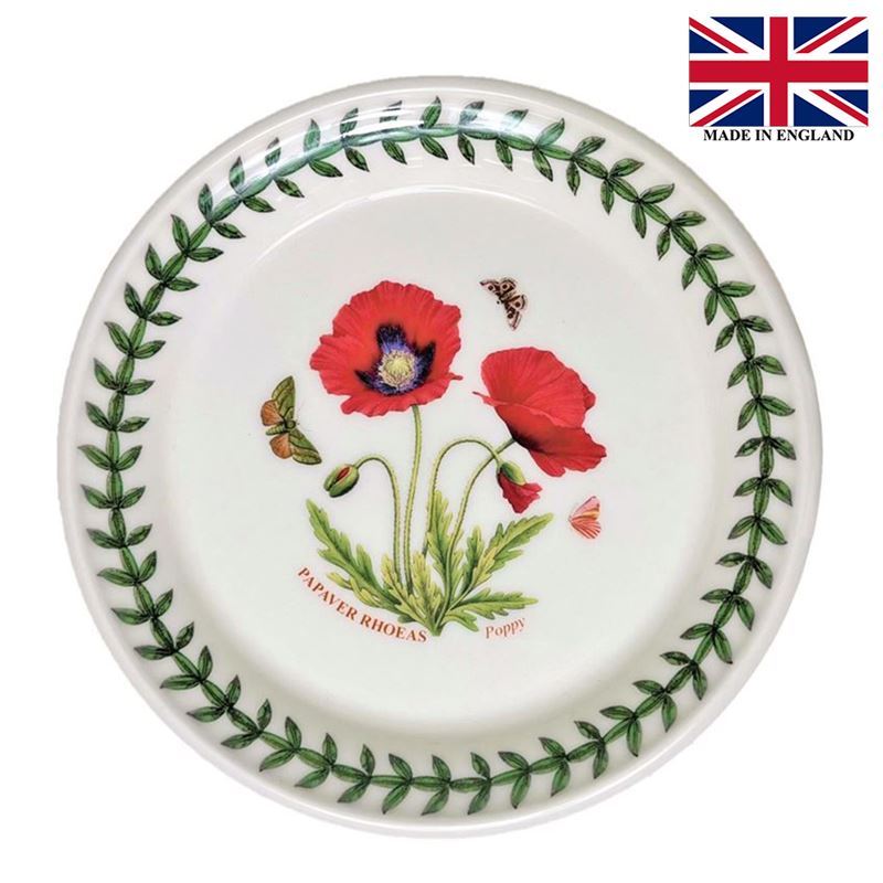 Portmeirion Botanic Garden – Bread & Butter Plate Poppy 15.5cm (Made in England)