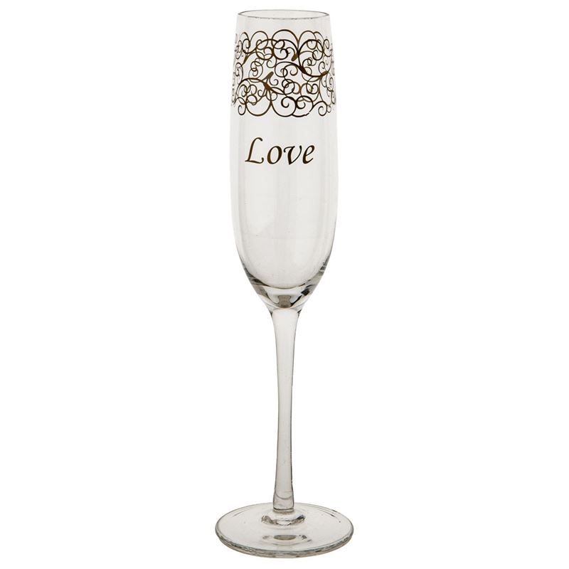 Living Art – Love Champagne Flute