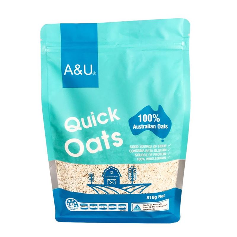 A & U – Quick Oats 810g (Made in Australia)