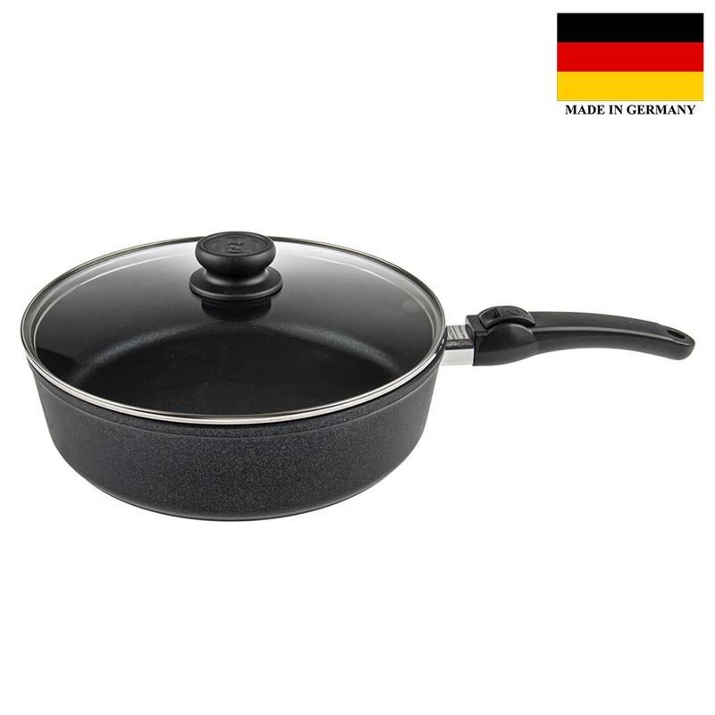 MasterPro – Tri-Clad Series 3 Plus Induction 28cm Saute Pan with Detachable Handle (Made in Germany)