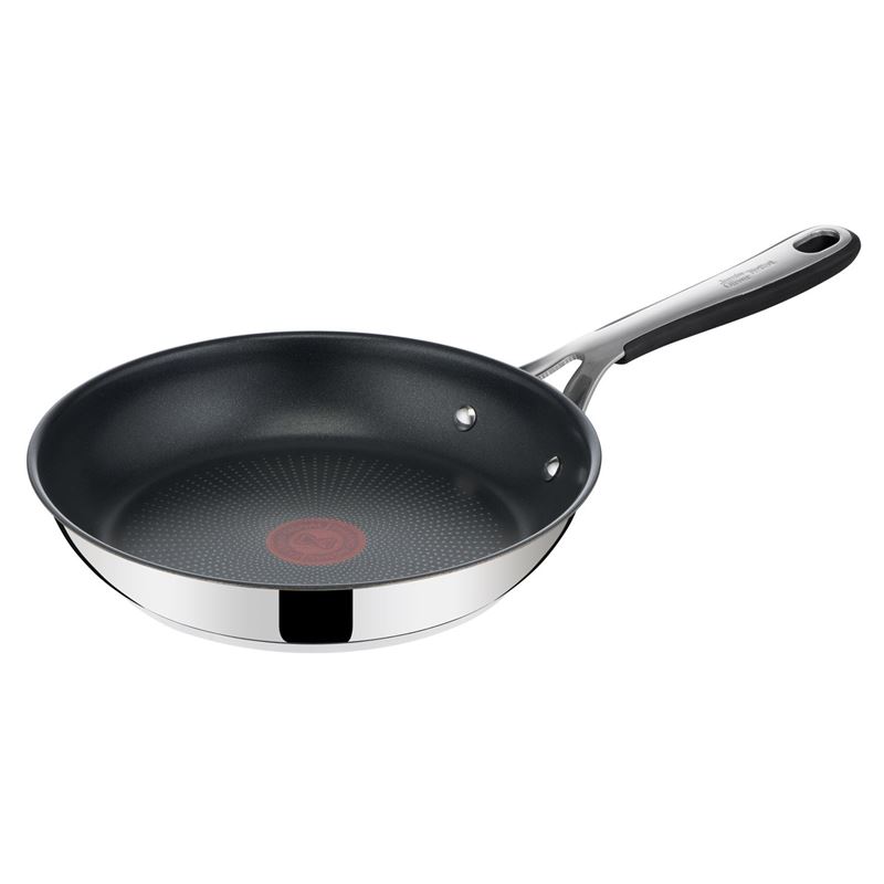 Jamie Oliver by Tefal – Kitchen Essentials Induction Non-Stick Stainless Steel Frypan 24cm