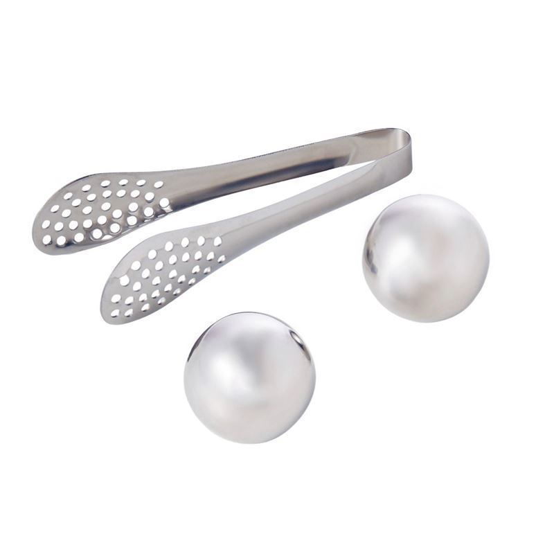 Davis & Waddell – Fine Foods Whisky Ball and Tongs Set