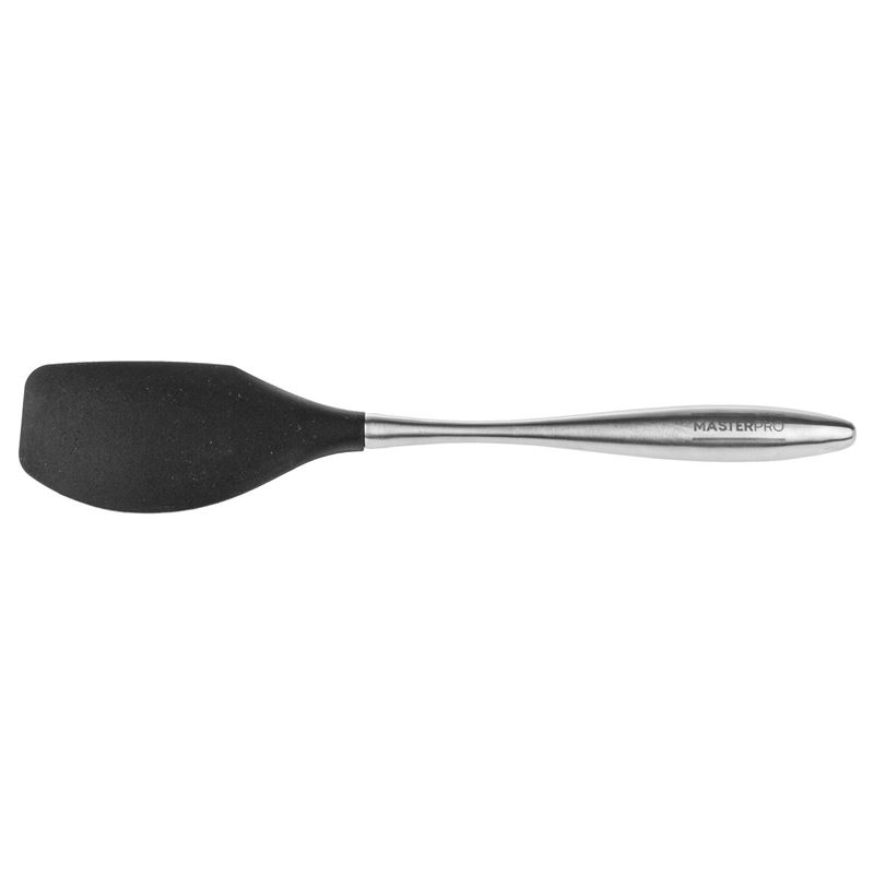 Masterpro – Silicone Head Spatula with Brushed Stainless Steel Handle