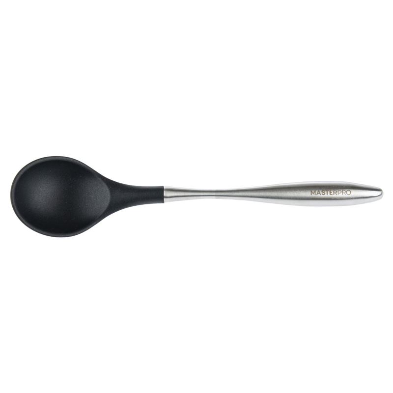 Masterpro – Silicone Head Spoon with Brushed Stainless Steel Handle
