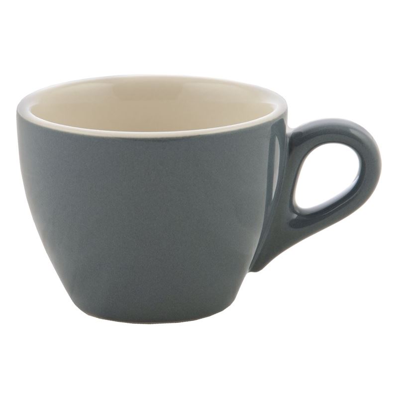 Brew – Steel Blue/White Commercial Grade Flat White 160ml