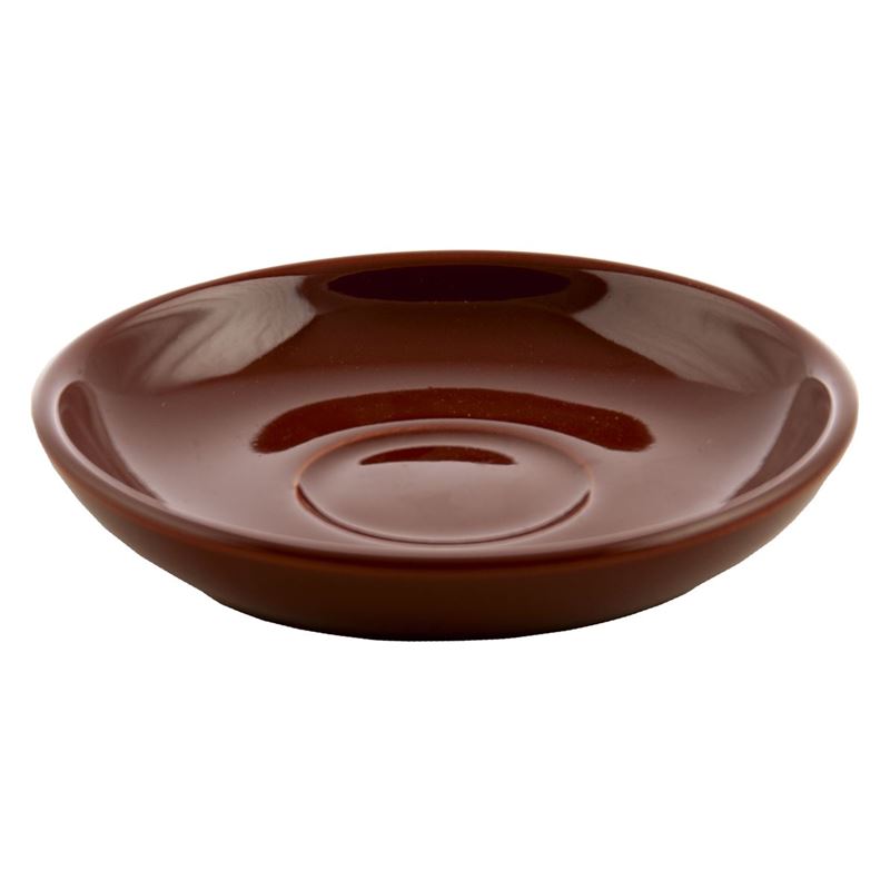 Brew – Brown Gloss Commercial Grade Espresso Saucer 12cm