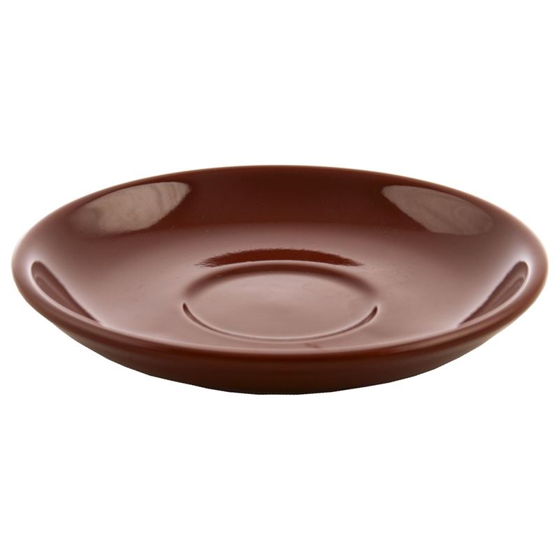 Brew – Brown Gloss Commercial Grade Universal Saucer 14.3cm