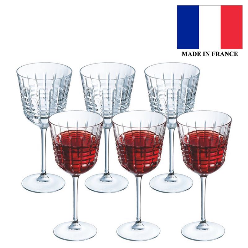 Cristal D’arques – Rendez-Vous Stemmed Glass 350ml Set of 6 (Made in France)