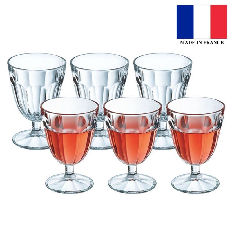 Le Verre Francais by Luminarc – Maximilen Stem Glass 210ml Set of 6 (Made in France)