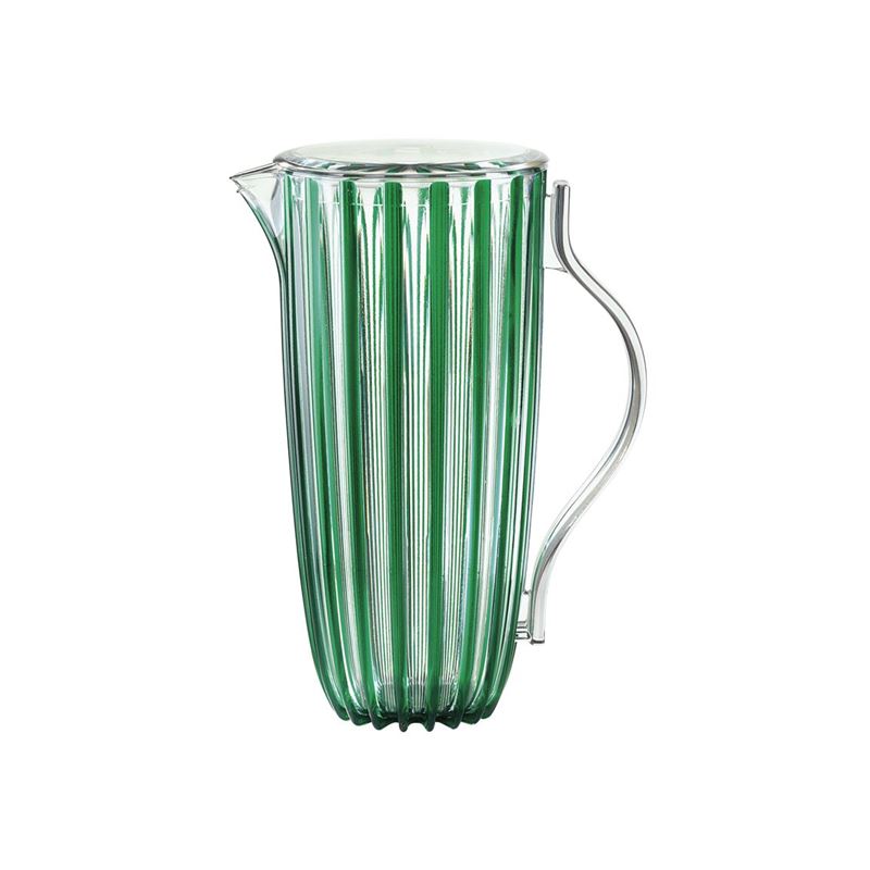 Guzzini – Dolce Vita Pitcher with Lid 1.75Ltr Emerald (Made in Italy)