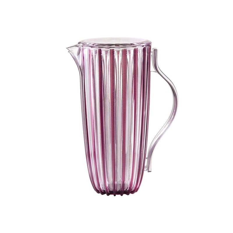 Guzzini – Dolce Vita Pitcher with Lid 1.75Ltr Amethyst (Made in Italy)