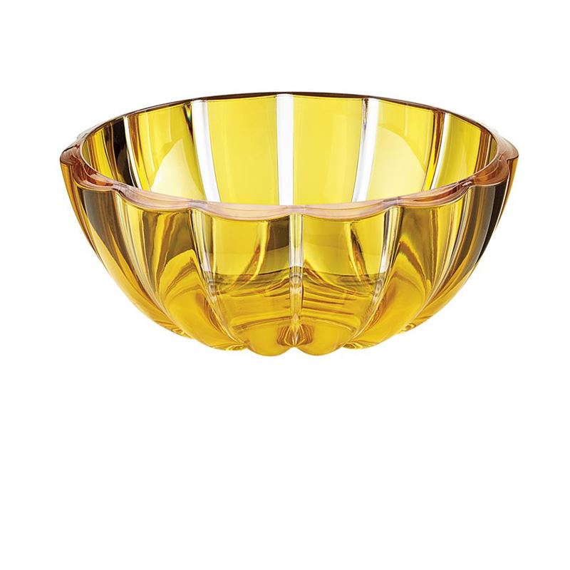 Guzzini – Dolce Vita Small 12cm Serving Bowl 300ml Amber (Made in Italy)