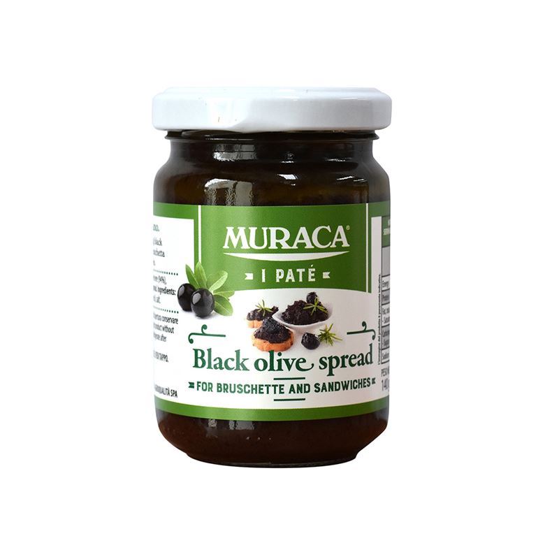 Muraca – Black Olive Spread 140g (Made in Italy)