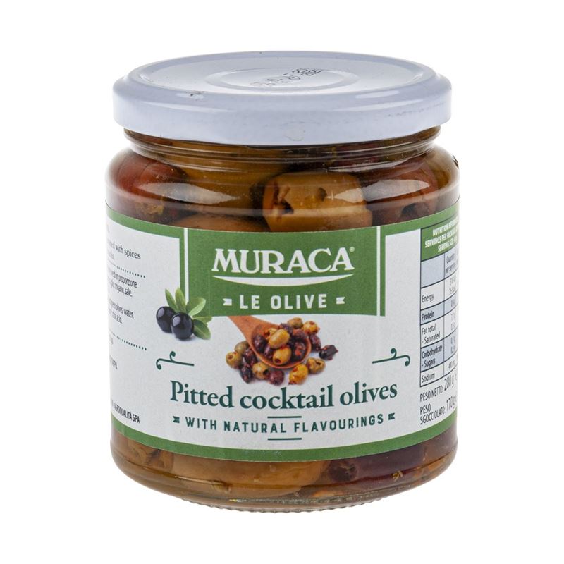 Muraca – Pitted Cocktail Olives 280g (Made in Italy)
