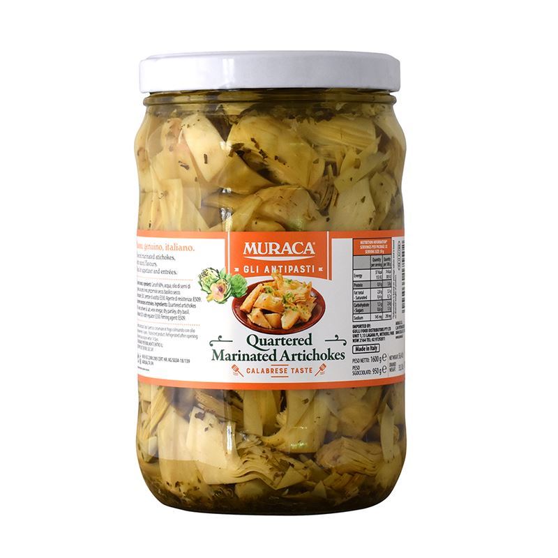Muraca – Artichokes Quartered 1.7kg (Made in Italy)