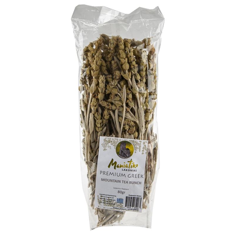 Maniatiko Lakonias – Dried Mountain Tea Bunch 80g (Product of Greece)