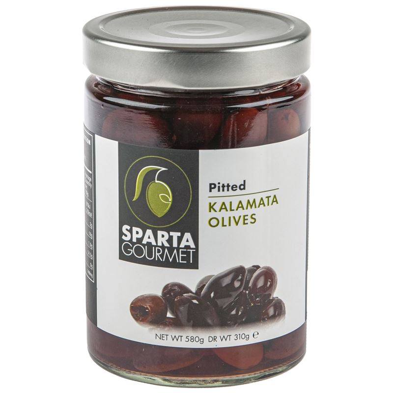Sparta Gourmet – Pitted Kalamata Olives 310g (Product of Greece)