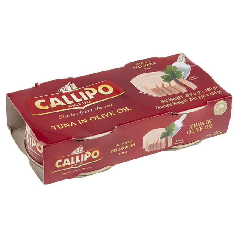 Callipo – Tuna in Olive Oil 2 x 160g Tin