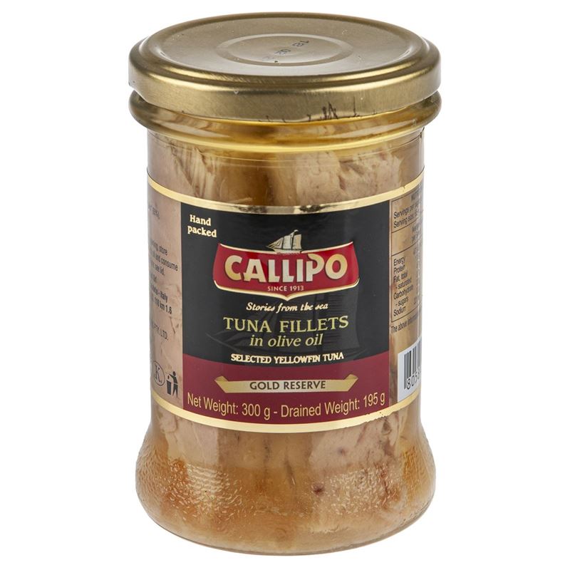 Callipo – Yellowfin Tuna in Olive Oil Jar 300g