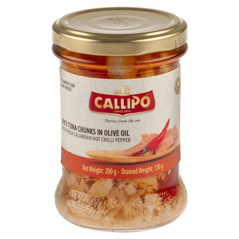 Callipo – Tonello Tuna & Chilli Pepper Oil 200g