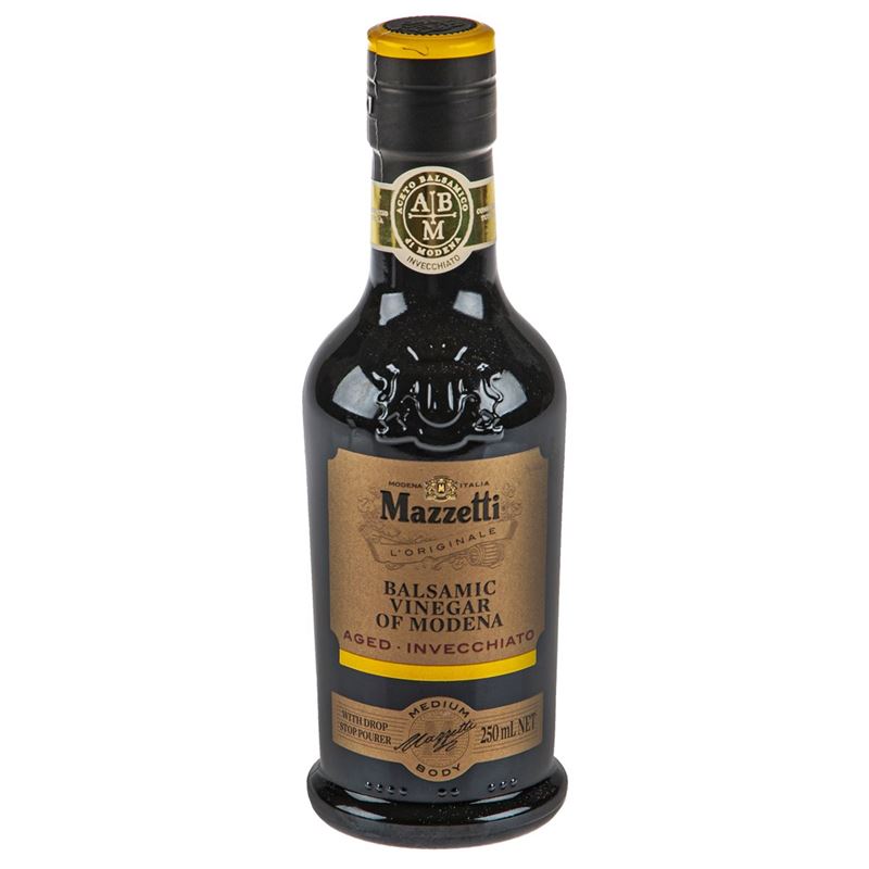 Mazzetti – Balsamic Vinegar Aged Medium Body 4 Leaf 250ml (Product of Italy)