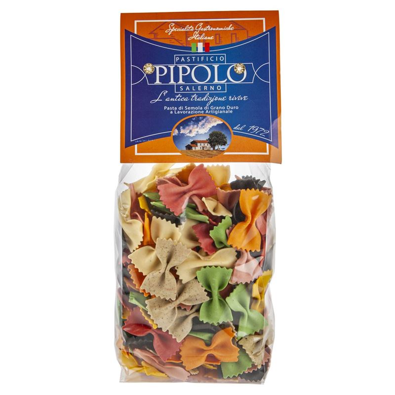 Pipolo – Farfalle 8 Colour 500g (Made in Italy)