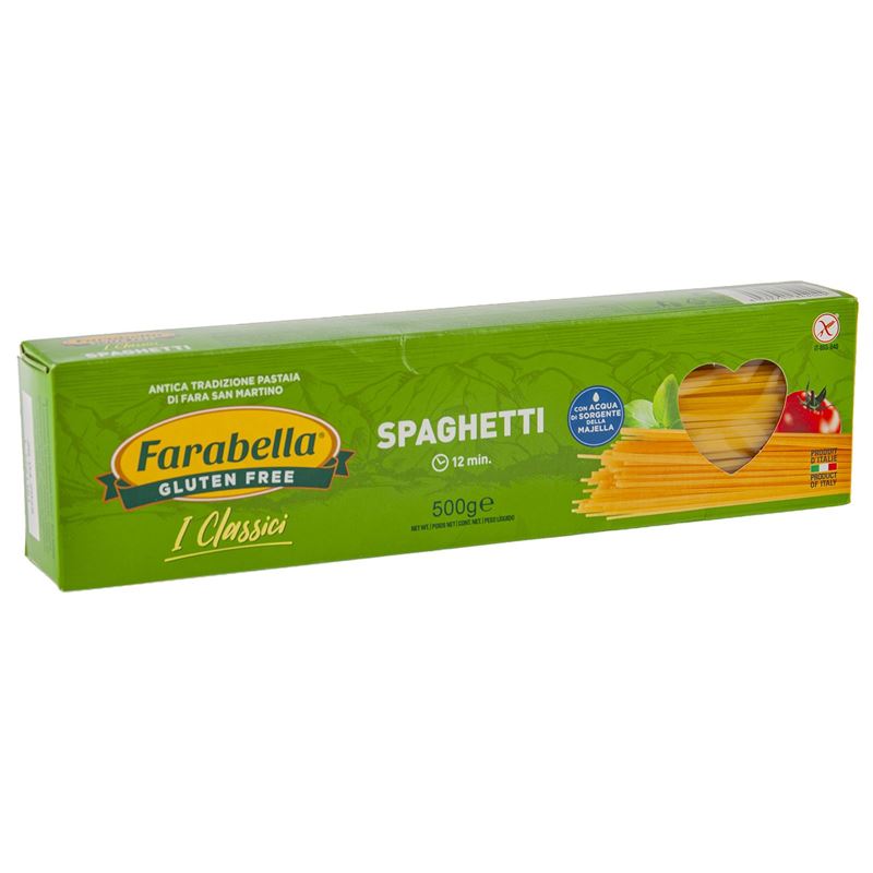 Farabella – I Classici Gluten Free Spaghetti Pasta 500g (Product of Italy)