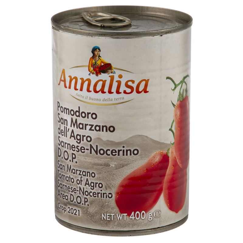 Annalisa – San Marzano Peeled Tomatoes 400g (Product of Italy)