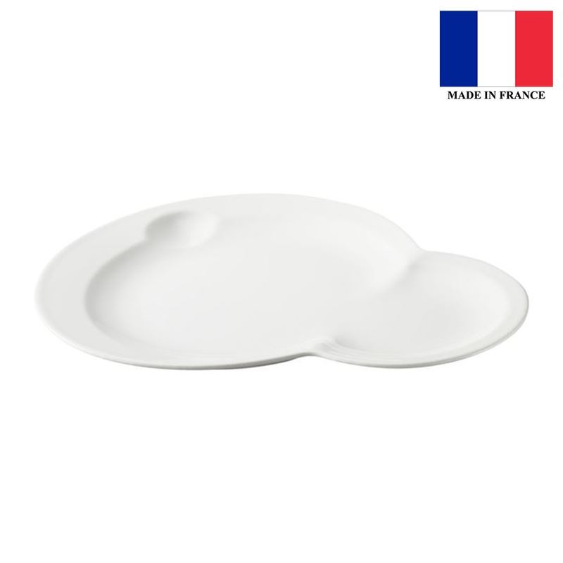Revol – Bistrol & Co Commercial Grade Porcelain Ellipse Plate 34x26cm White (Made in France)