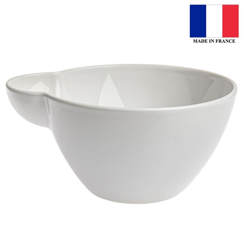 Revol – Bistrol & Co Commercial Grade Porcelain Ellipse Salad Bowl 800ml White (Made in France)