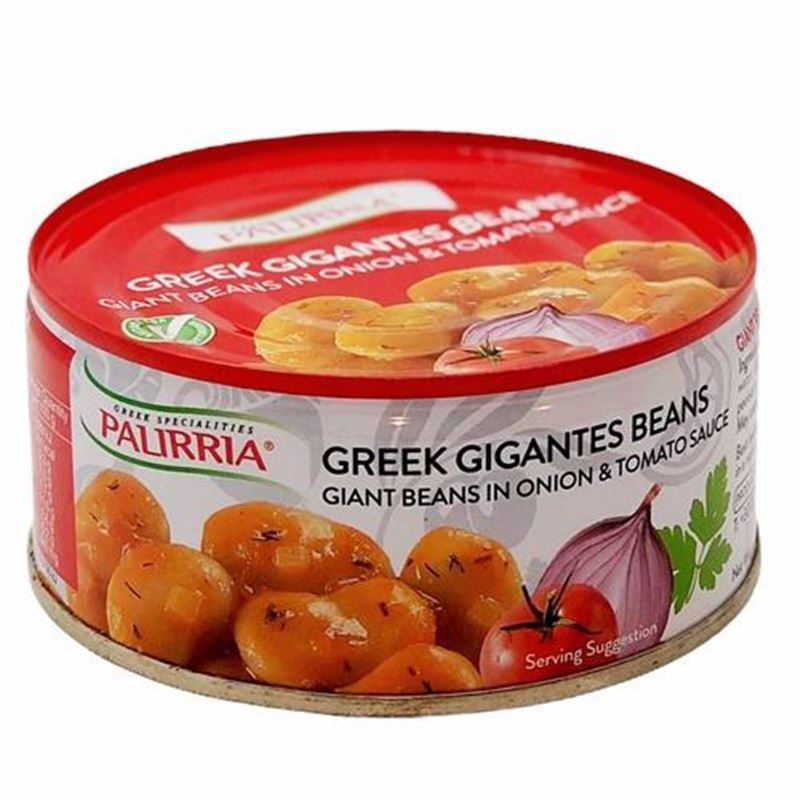 Palirria – Giant Baked Beans in Onion & Tomato Sauce 280g (Product of Greece)