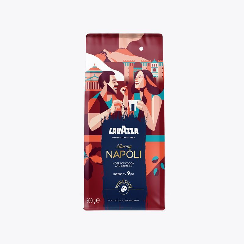 Lavazza – Tastes of Italy Napoli Coffee Beans 500g