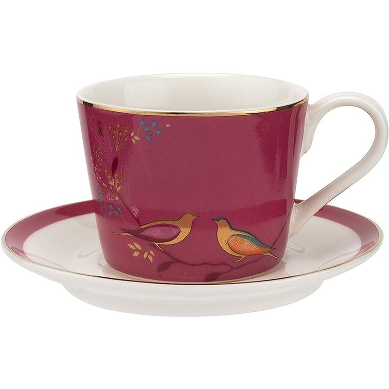 Sara Miller for Portmeirion – Chelsea Collection Tea Cup & Saucer Pink