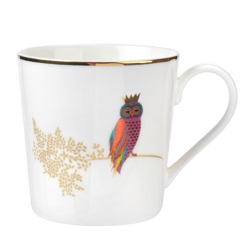 Sara Miller for Portmeirion – Piccadilly Opulent Owl 340ml Mug