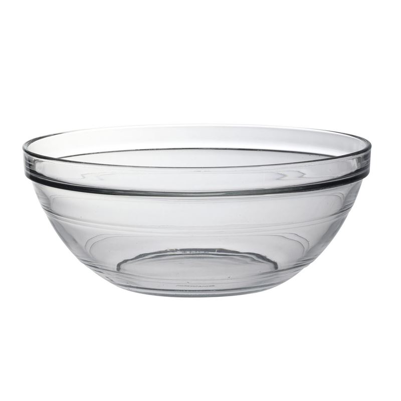 Duralex – Lys Tempered Glass Stackable Bowl 23cm 2.4Ltr (Made in France)