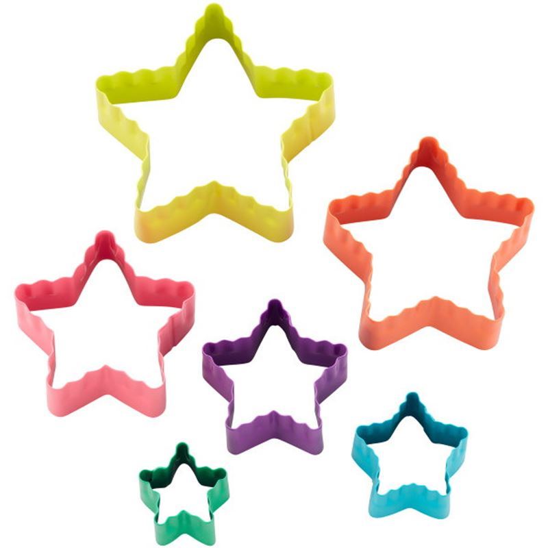 Wilton – 6pc Star Double Sided Fondant/ Cookie Cutter