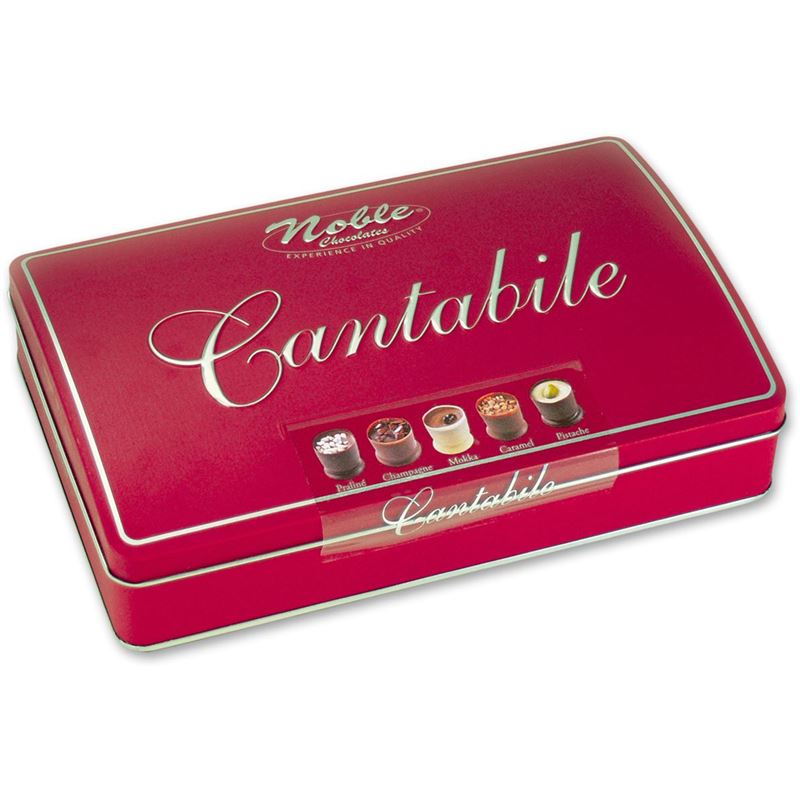 Noble Chocolates – Cantabile Cups Assorted Red Gift Box 200g
