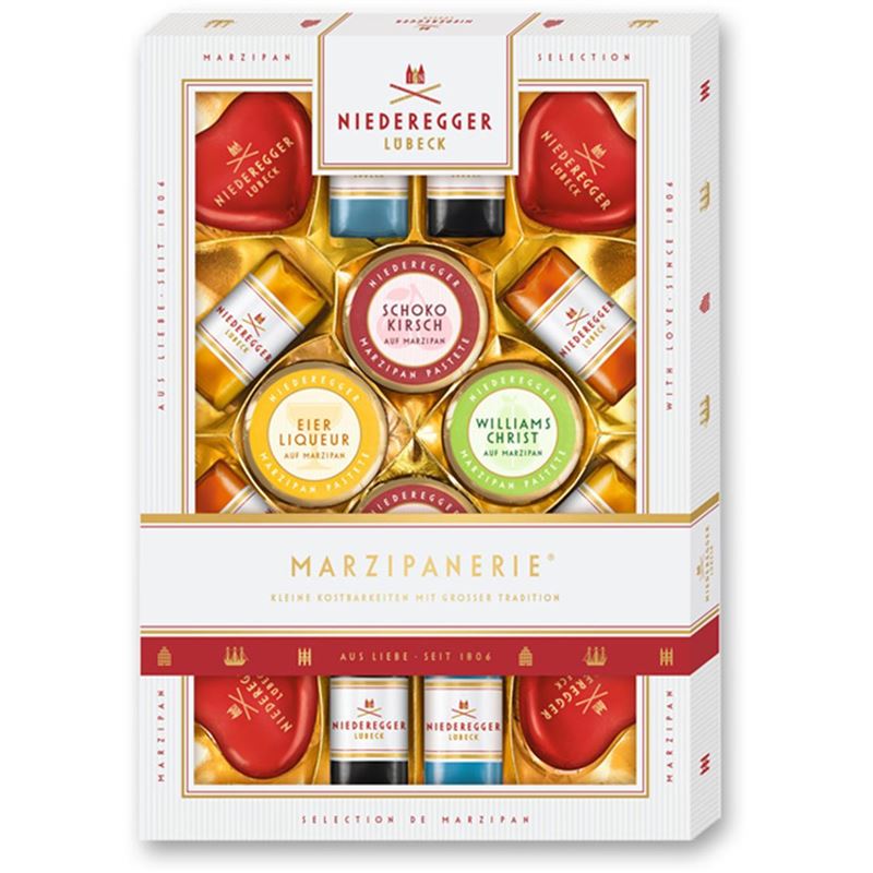Niederegger Ludbek – Marzipanerie with Milk and Dark Selection 206g  (Made in Germany)