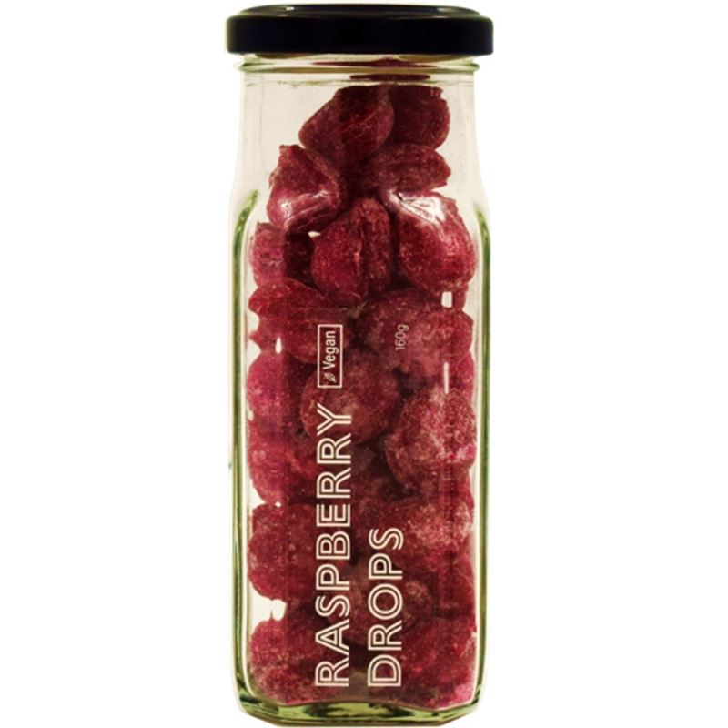 Jenbray – Boiled Sweets Raspberry Drops 160g (Made in Australia)