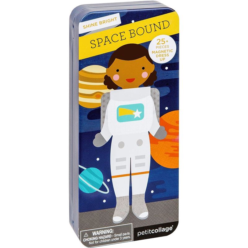 Petit Collage – Shine Bright Magnetic Dress Up Space Bound in Colour Gift Tin