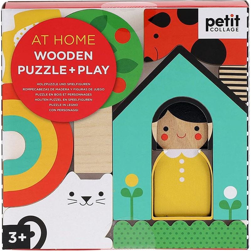 Petit Collage – Wooden Puzzle & Play At Home